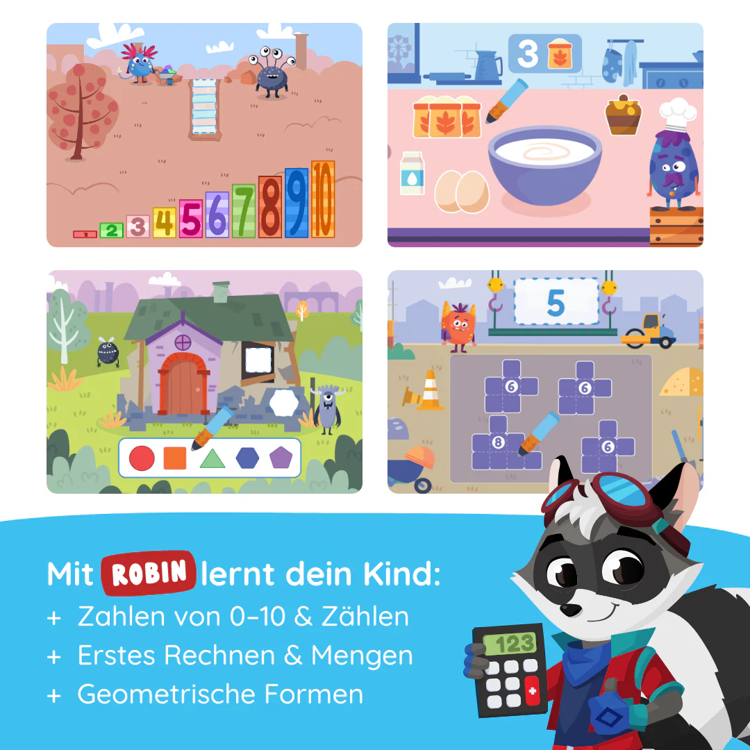 Robin "Zahlen & Mengen" - Stufe 1 - Image 3